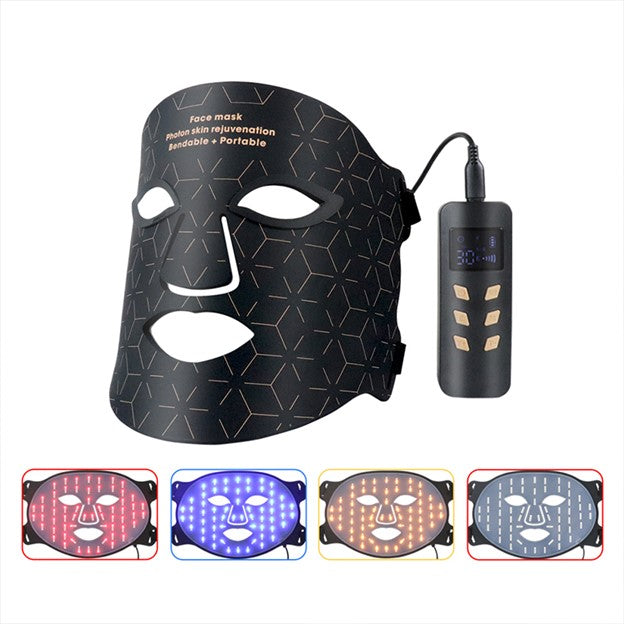 Haylux Rechargeable Silicone LED Face Mask