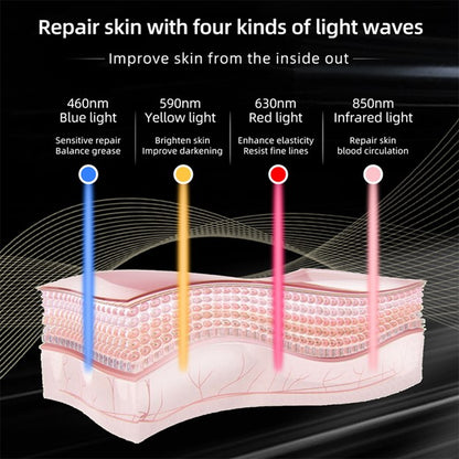 Haylux Rechargeable Silicone LED Face Mask