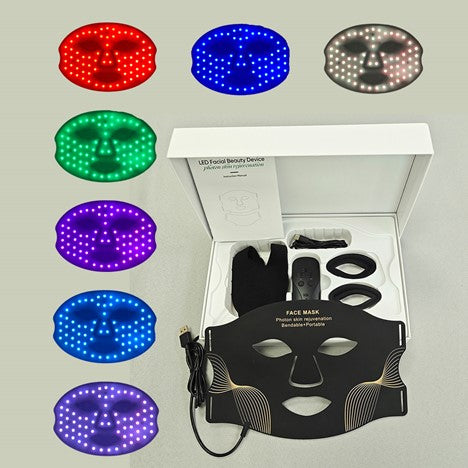 Haylux Rechargeable Silicone LED Face Mask